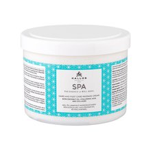 Kallos cosmetics SPA Hand And Foot Massage Cream Kūno kremas Moterims
