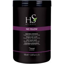 HS MILANO No Yellow Anti-Yellow Mask Plaukų kaukė Unisex