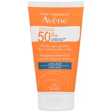 Avene Sun Fragrance-Free Fluid Apsauginė priemonė nuo saulės Unisex