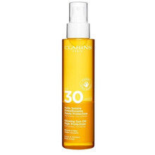 Clarins Sun Care Glowing Sun Oil Kūno losjonas nuo saulės Apsauginė priemonė nuo saulės Moterims