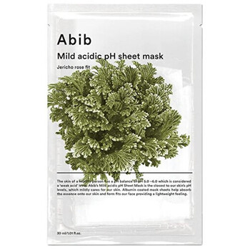 Abib Mild Acidic pH Sheet Mask Jericho Rose Fit Veido kaukė Unisex