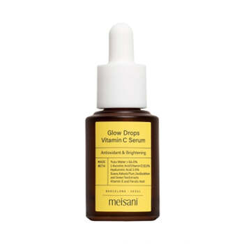 Meisani Glow Drops Vitamin C Serum Odos serumas Veido serumas Moterims