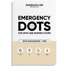 Breakout+aid Acne patches with niacinamide and zinc Emergency Dots 72 pcs Aknē un pūtītes thumbnail 3