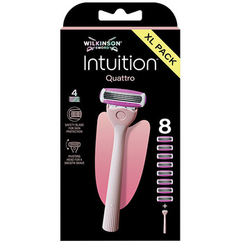 Wilkinson Sword Intuition Quattro - Holic&iacute; strojek + 8 hlavic Skustuvas Moterims