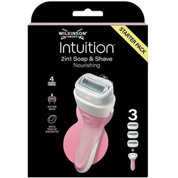 Wilkinson Sword Soap and Shave Nourishing 2in1 - Razor + 3 heads Skustuvas Moterims