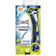 Wilkinson Sword Hydro 5 Groomer - Battery shaver + 1 spare head savaiminio įdegio kremas