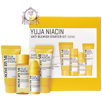 Some by mi SomeByMi Yuja Niacin Anti Blemish Starter Kit, (30 ml, 30 ml, 20 ml, 10 ml) Veidui Unisex