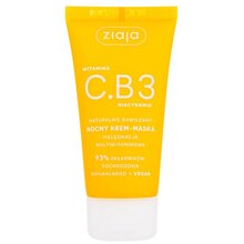 Ziaja Vitamin C.B3 Niacinamide Night Cream-Mask Naktinis veido kremas Moterims