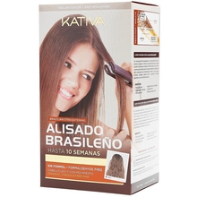 Kativa Brazilian Straightening Brunette Kit 225 ml