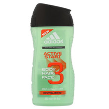 Adidas Active Start Shower Gel 3-In-1 400ml du&scaron;o želė