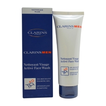 Clarins Men Active Face Wash Valymo putos Valomosios veido putos Vyrams