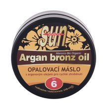 Vivaco Sun Argan Bronz Oil SPF6 - Suntan butter with argan oil for quick browning 200ml savaiminio įdegio kremas