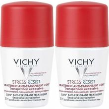 Vichy A set of ball antiperspirants against excessive sweating (Stress Resist 72H) 2 x 50 ml 50 Antiperspirantas thumbnail 1