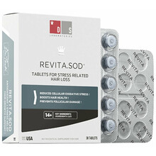 Antioxidant tablets for hair loss caused by stress Revita.SOD 30 tablets.