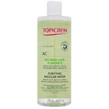 Topicrem AC Purifying Micellar Water - 200 ml 200ml Dermatoloogiline Mitsellaarvesi thumbnail 3