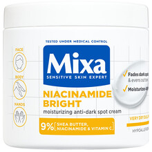 Mixa Niacinamide Bright Moisturizing Anti-Dark Spot Cream Kūno kremas Moterims