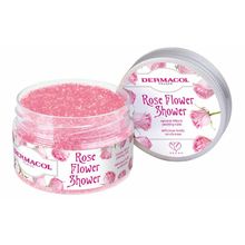Dermacol Rose Flower Shower Body Scrub Kūno &scaron;veitiklis Moterims