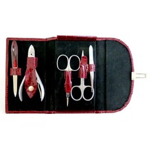 Surgana Manicure set Crocodile - 5 tools Moterims