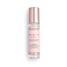 Revolution Hydrate & Fix Radiance Make Up Fixing Spray Makiažo fiksatorius Makiažą fiksuojanti priemonė Moterims