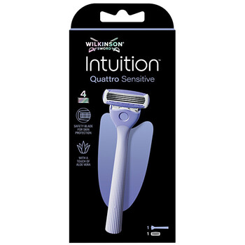 Wilkinson Sword Intuition Quattro Sensitive - Razor + 1 head Skustuvas Moterims