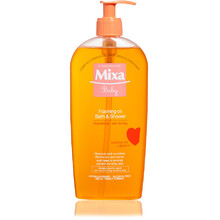 Mixa Oil Foaming Bath and Shower - Baby Oil Foaming Bath 400ml Unisex