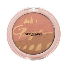 Bronzing And Highlighting Powder With Blush
