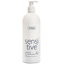 Ziaja Creamy face and body wash Sensitive (Face & Body Wash Gel) Veido prausiklis Moterims