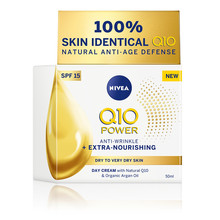 Nivea Q10 Power Anti-Wrinkle Extra Nourish Dieninis kremas Dieninis veido kremas Moterims
