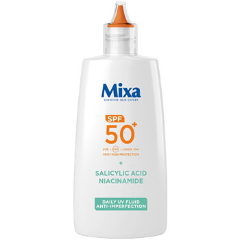 Mixa Skin fluid against imperfections SPF 50+ Anti Imperfection (Daily UV Fluid) Apsauginė priemonė nuo saulės Moterims