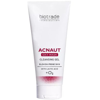 Cleansing gel for problematic skin Acnaut Oxy Wash (Cleansing Gel) 200 ml