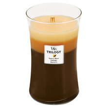 WoodWick Scented candle vase Trilogy Cafe Sweets 609.5 g kvepianti žvakė