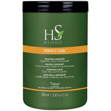 HS MILANO Perfect Curl Hydrating Mask Plaukų kaukė Unisex