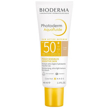 Bioderma Photoderm Aquafluid Tinted Veido apsauga nuo saulės Unisex