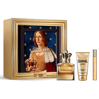 J.p. gaultier Scandal Absolu Pour Homme D&aacute;rkov&aacute; sada Parfum 100 ml, miniaturka EDP 10 ml a sprchov&yacute; gel Eau De Parfum Vyrams
