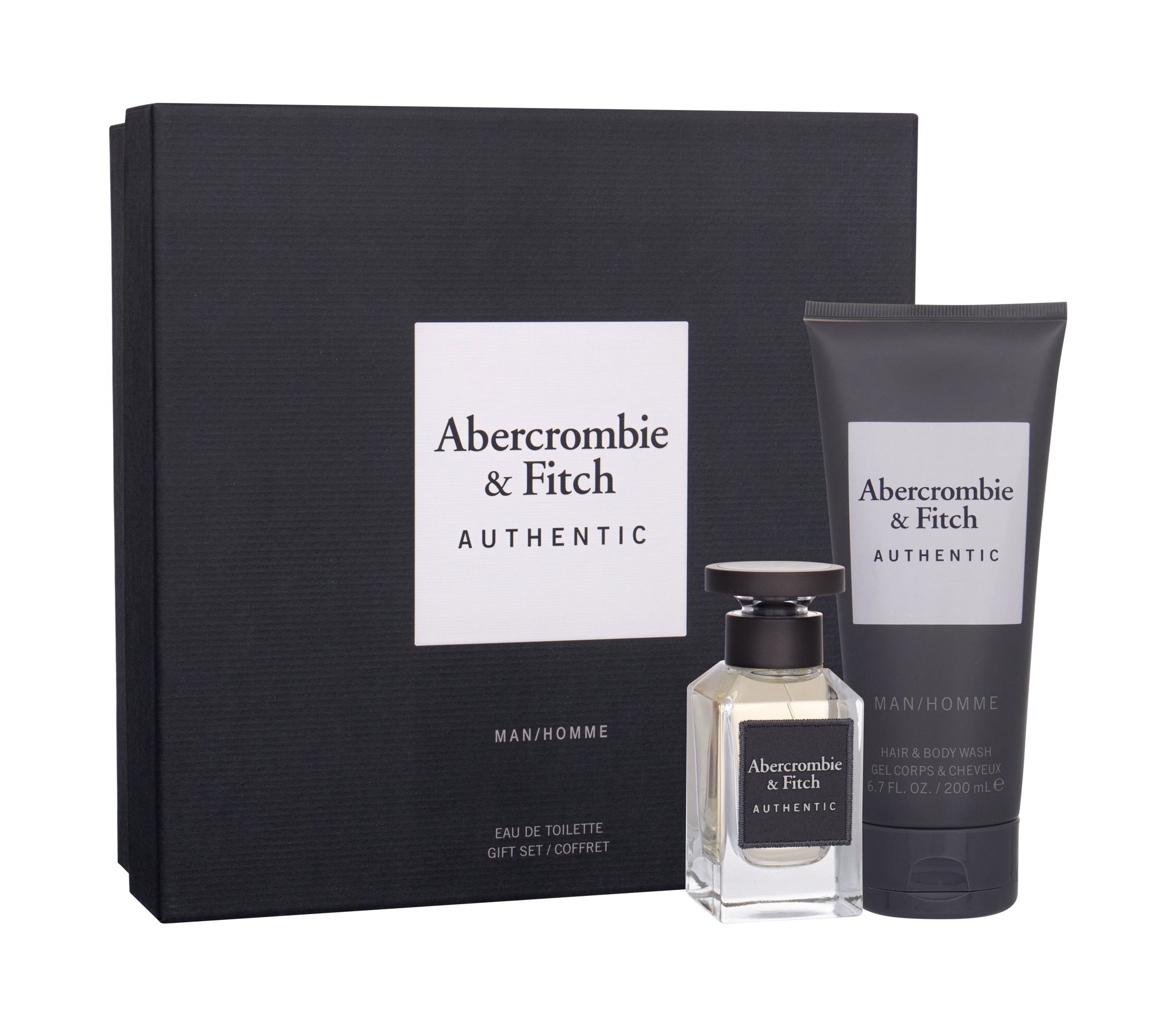 Abercrombie & Fitch Authentic 50ml Edt 50 ml + Shower Gel 200 ml Kvepalai Vyrams EDT Rinkinys