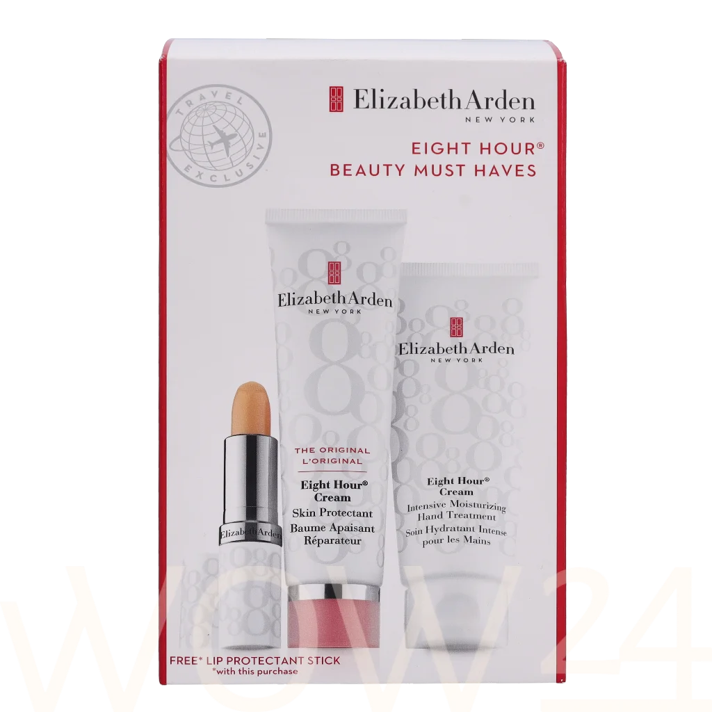 Elizabeth Arden E.Arden Eight Hour Beauty Must Haves Set 128.7 ml natūrali veido odos priežiūros priemonė