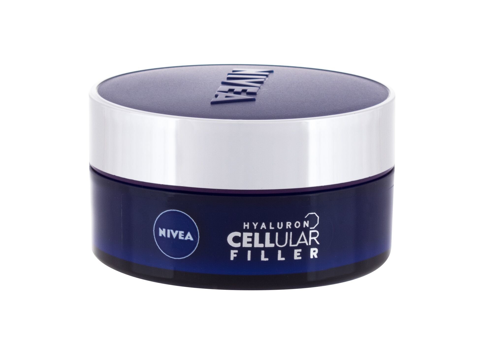 Nivea Hyaluron CELLular Filler Volume 50ml naktinis kremas (Pažeista pakuotė)