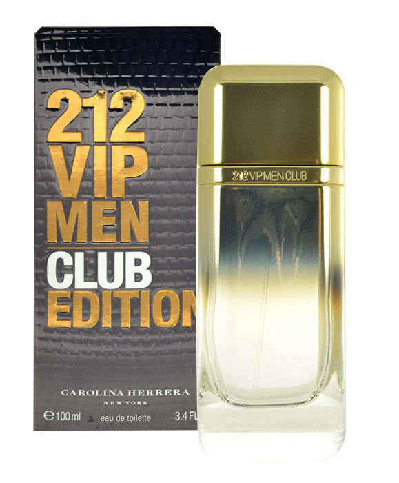 Carolina Herrera 212 VIP Men Club Edition 100ml Kvepalai Vyrams EDT (Pažeista pakuotė)