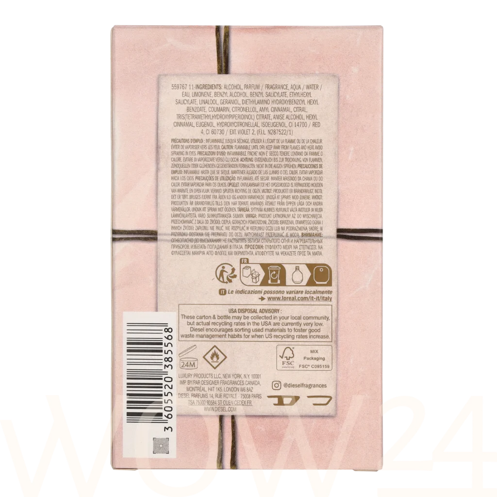 Diesel Diesel Fuel For Life Pour Femme Edp Spray 50 ml kvepalai Moterims EDP