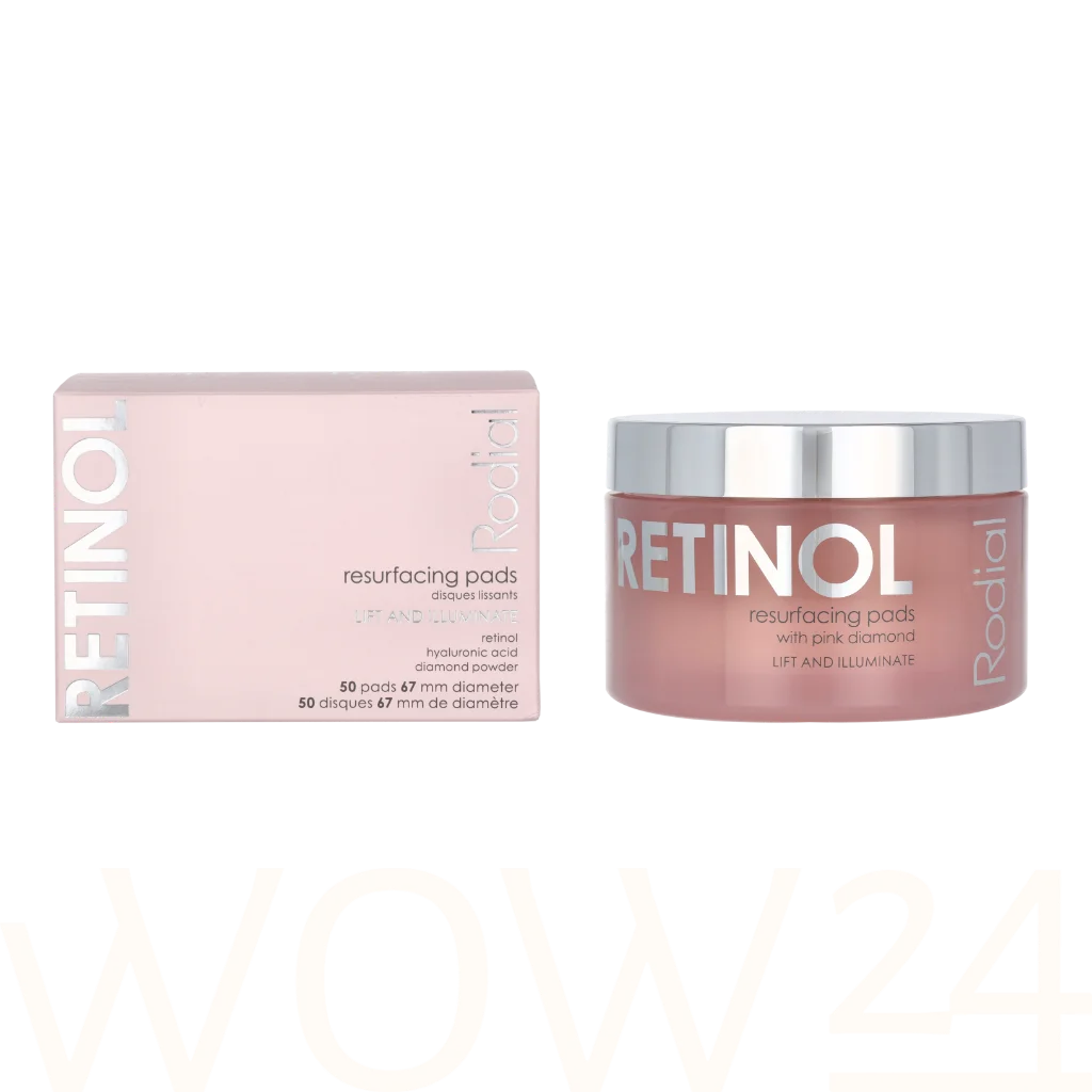 Rodial Rodial Pink Diamond Retinol Resurfacing Pads 50 piece Moterims