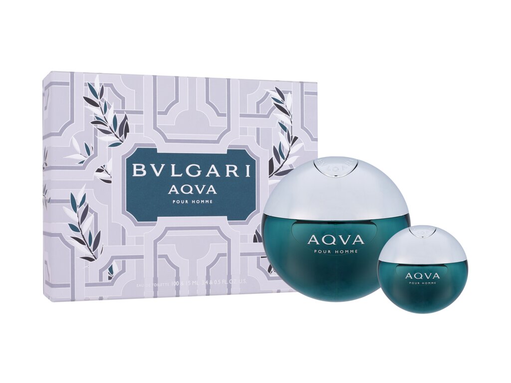 Bvlgari Aqva Pour Homme Eau De Toilette 100 ml Damaged box Set