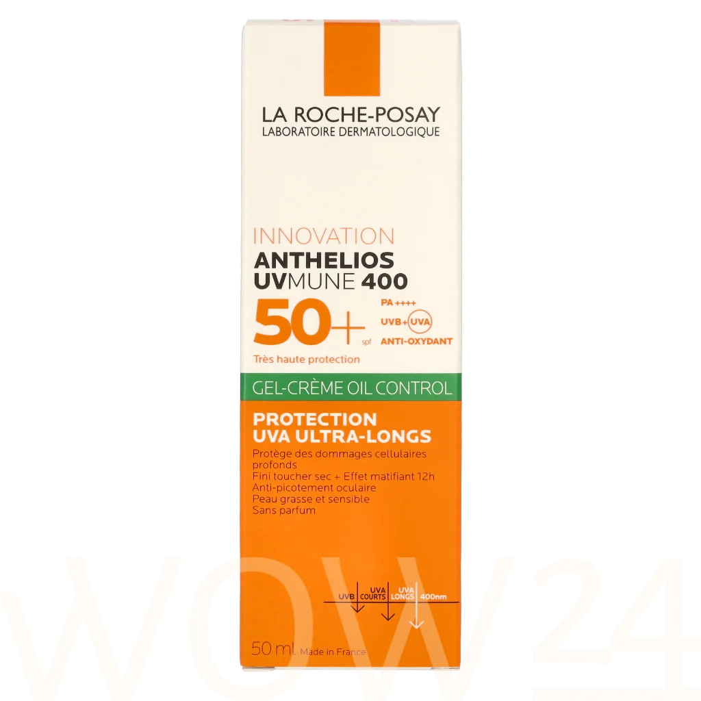 La Roche-Posay LRP Anthelios UVMune 400 Oil Control Gel-Cream SPF50+ 50 ml Moterims
