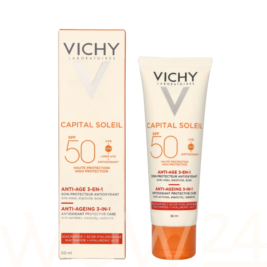 Vichy Vichy Soleil Anti-Age Face SPF50 50 ml veido apsauga