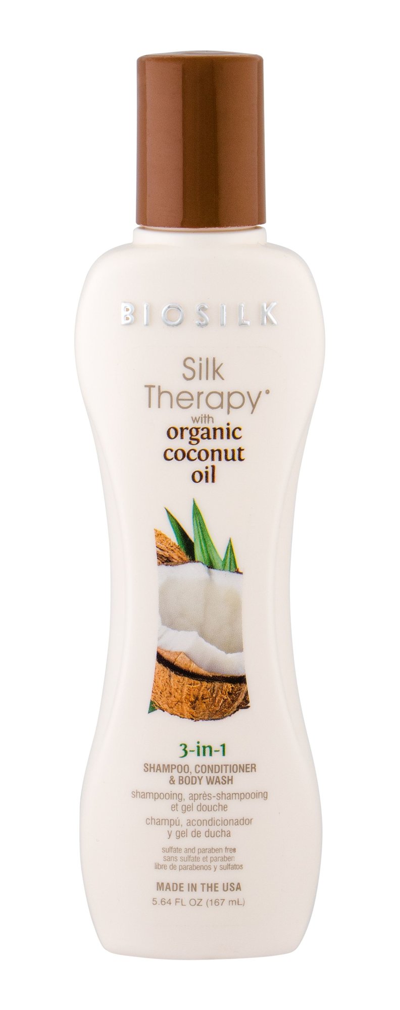 Farouk Systems Biosilk Silk Therapy Organic Coconut Oil 167ml šampūnas