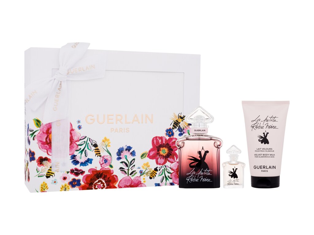 Guerlain La Petite Robe Noire Intense Eau De Parfum 50 ml Edp 50 ml + Edp 5 ml + Body Lotion 75 ml Damaged box Set