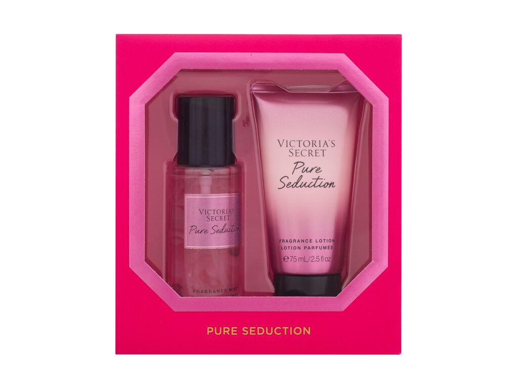 Victoria secret Pure Seduction Kūno pur&scaron;kiklis 75 ml Body Spray 75 ml + Body Lotion 75 ml Set