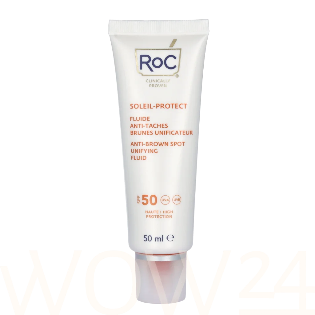 RoC RoC Soleil-Protect Anti-Brown Spot Unifying Fluid SPF50+ 50 ml veido apsauga