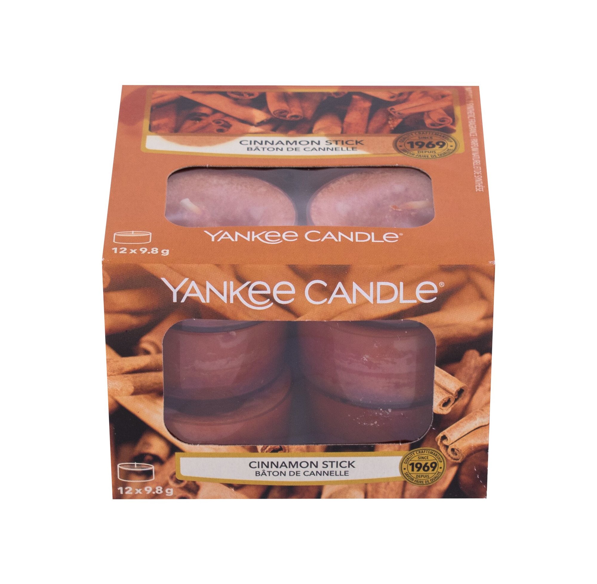 Yankee Candle Cinnamon Stick 117,6g Kvepalai Unisex Scented Candle (Pažeista pakuotė)