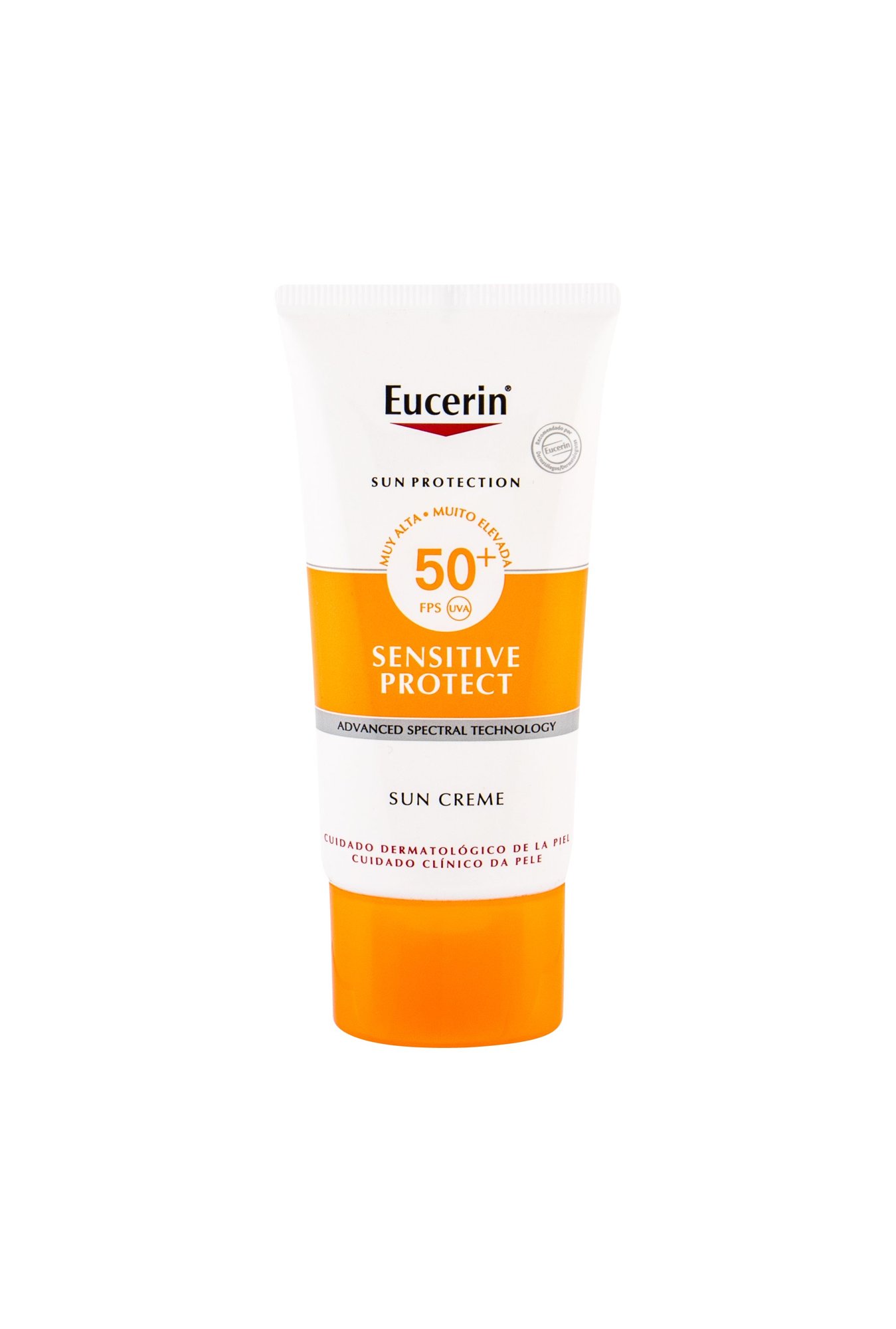 Eucerin Sun Sensitive Protect Sun Creme 50ml veido apsauga (Pažeista pakuotė)