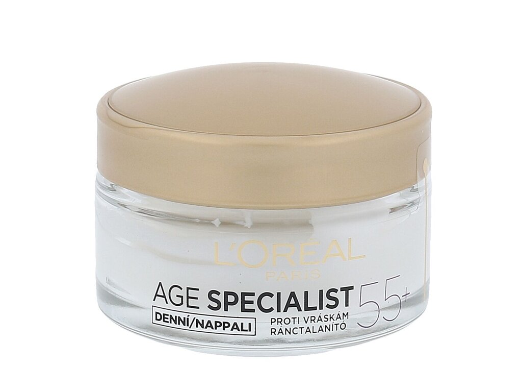 L`oreal Age Specialist 55+ Dieninis kremas 50 ml Damaged box